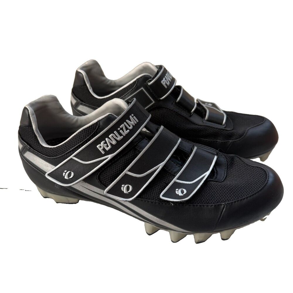 Pearl Izumi Quest MTB 5727 Men's Size 44 EU Black Low Top Cycling Shoes